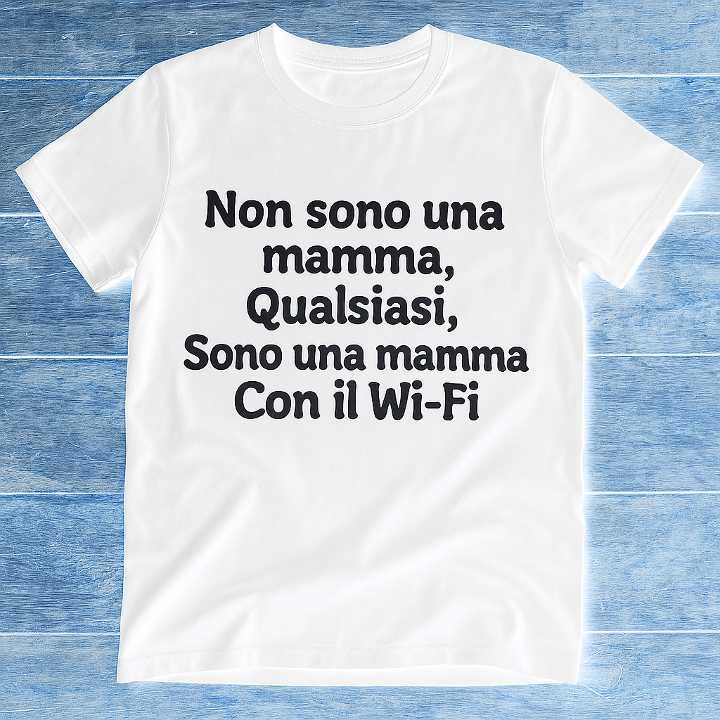 MAGLIETTA MAMMA WIFI