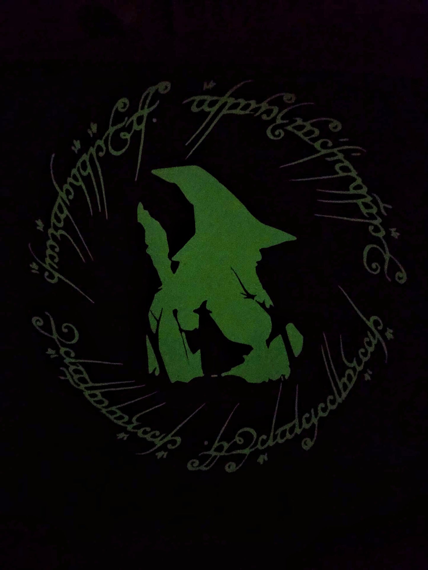 Maglietta fluo gandalf