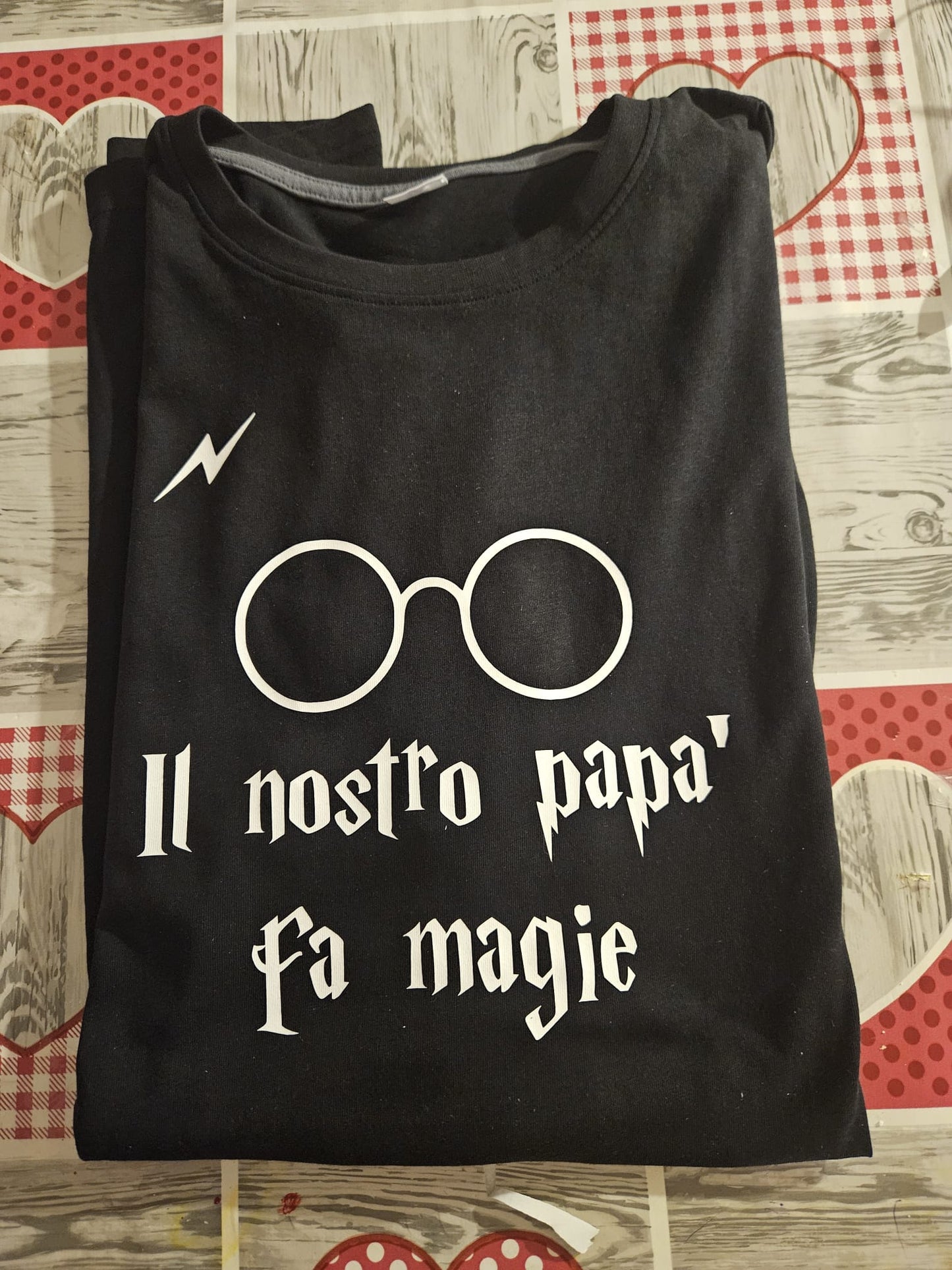 Maglietta Il mio papà fa magie