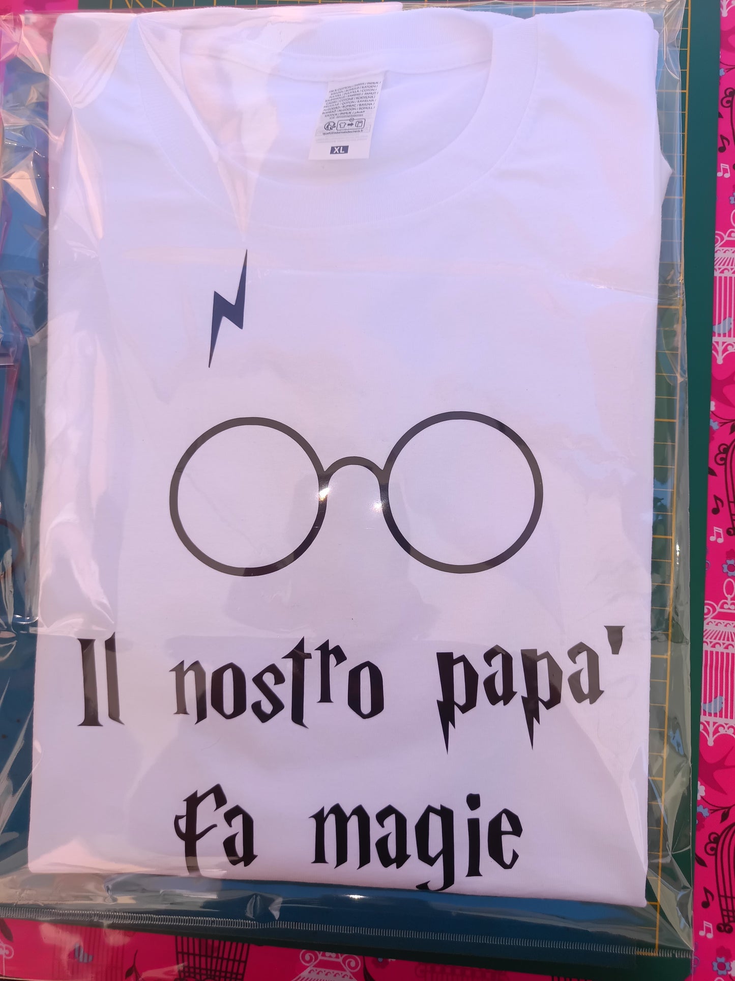 Maglietta Il mio papà fa magie