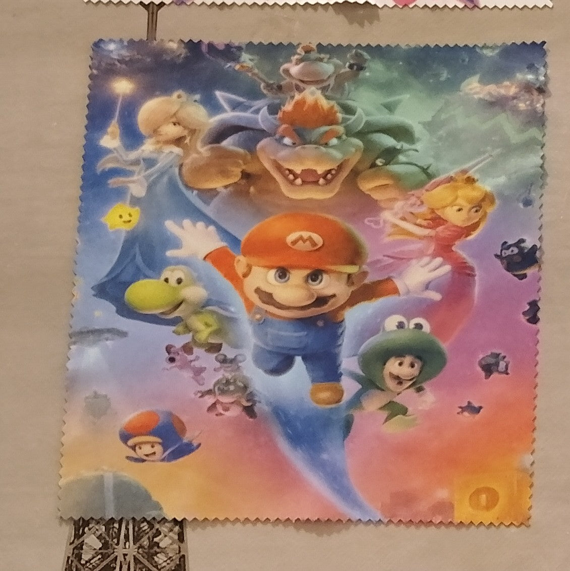 Pulisci occhiali Super Mario