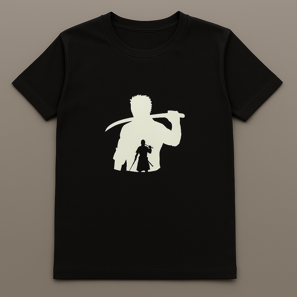 Maglietta fluo One piece zoro