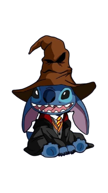 Stitch Hogwarts Edition– Magia e Monelleria in un'unica immagine!
