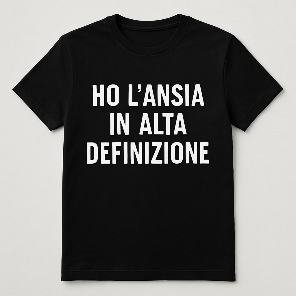 MAGLIETTA ansia