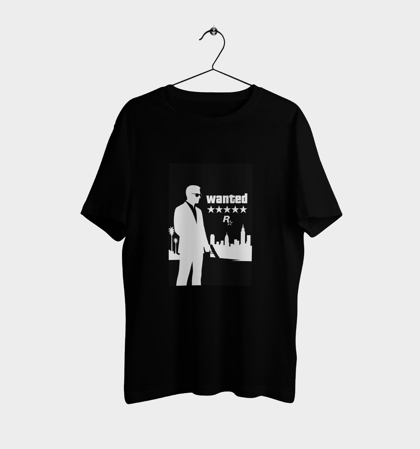 T-shirt "Wanted" fluo - Edizione Limitata