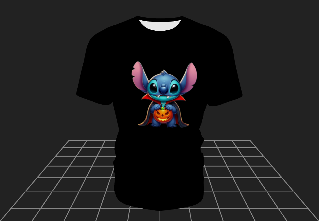 Maglietta Stitch vampiro
