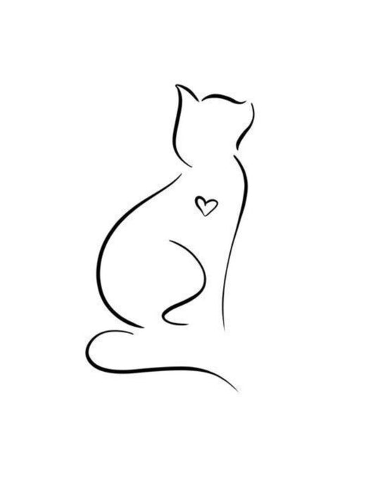 MAGLIETTA "Minimal Meow"