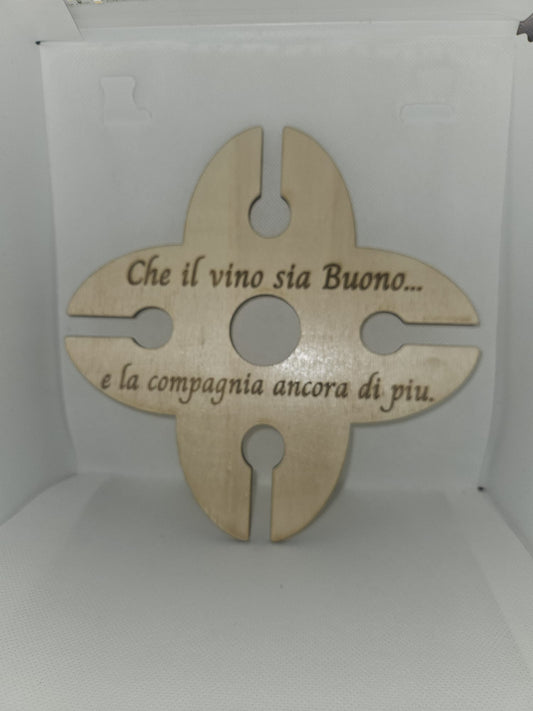 Portabicchieri da vino