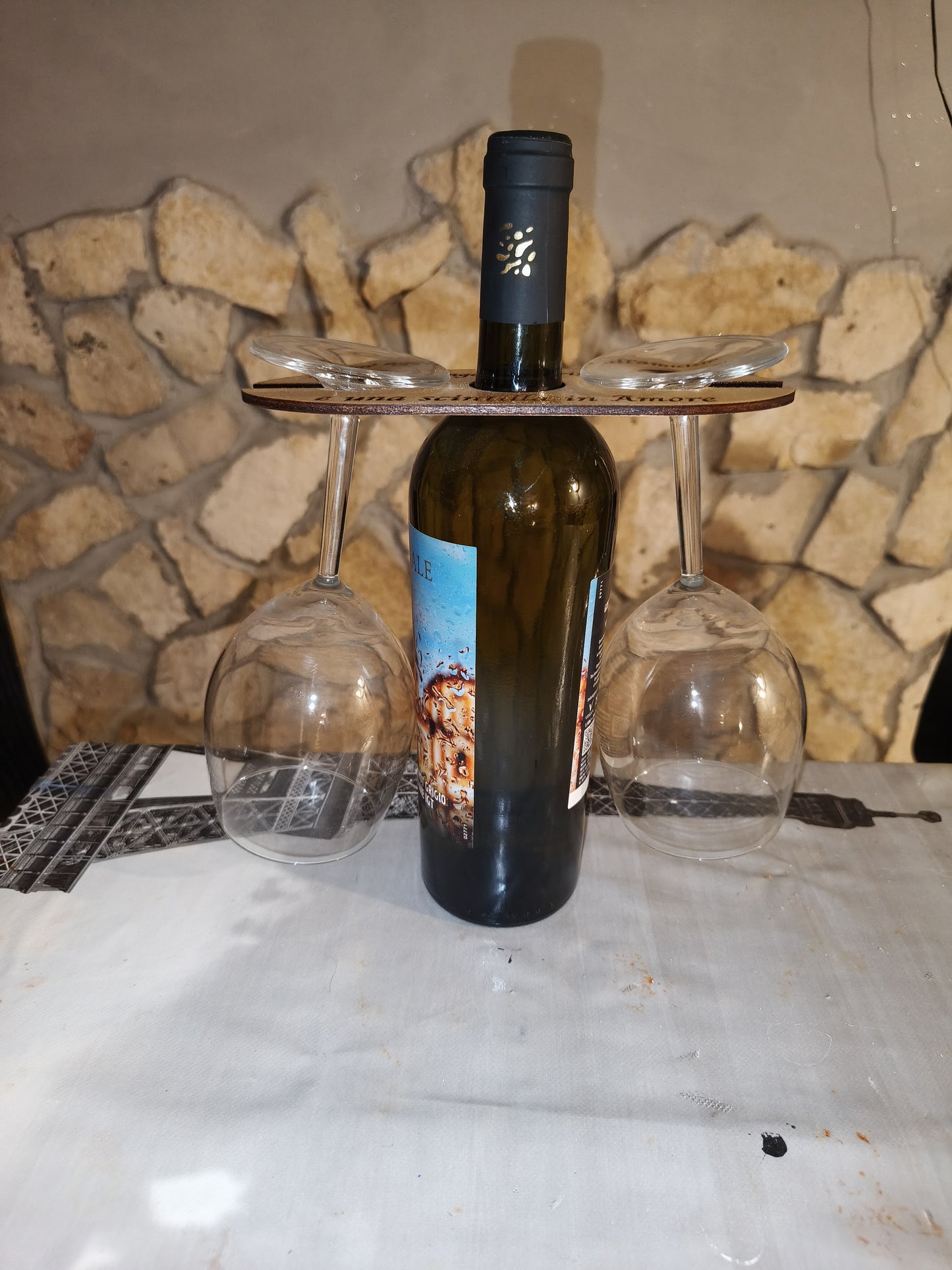 Portabicchieri da vino